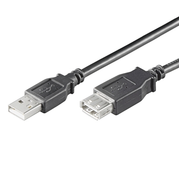 Cavo prolunga USB 2.0 A/A M/F 3 mt